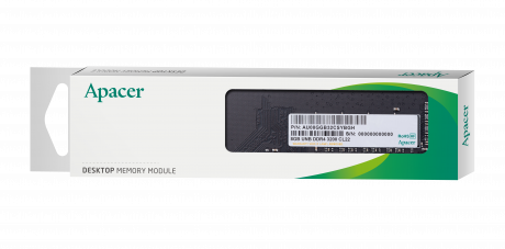Apacer 8 GB 1x8GB 3200Mhz CL22 DDR4 Ram (AU08GGB32CSYBGH)  BULK
